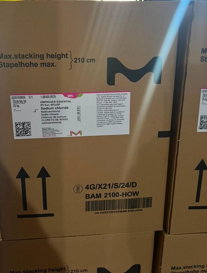 Sodium chloride EMPROVE® ESSENTIAL, Ph. Eur., BP, USP 106400
